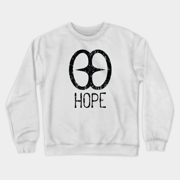 African Adinkra Symbol "Hope" Crewneck Sweatshirt by Vanglorious Joy